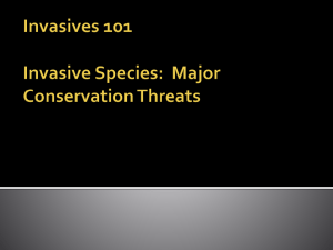 Invasives 101 - Oklahoma Invasive Plant Council
