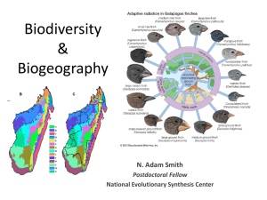 Biodiversity and Biogeography