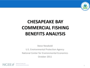 Chesapeake Bay Commercial Fishing Benefits