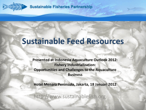 Sustainable Feed Resources