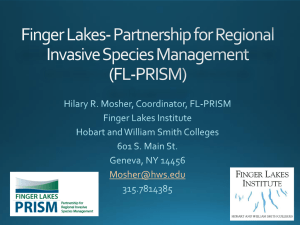 Finger Lakes - Partnership for Regional Invasive Species