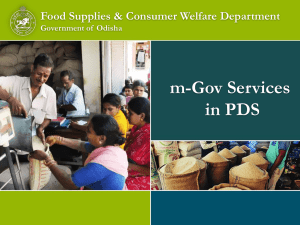 M-PDS Implementation in Odisha