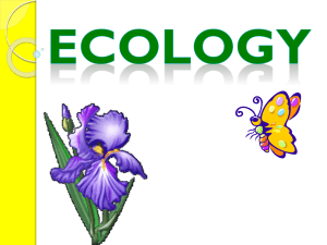 Ecology Notes Powerpoint