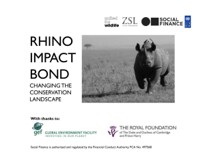 Rhinos impact bond: advisory board meeting