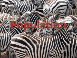 Population - cashmerebiology