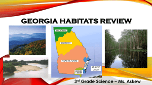 Georgia Habitats Review