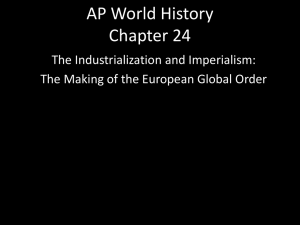 AP World History Chapter 24
