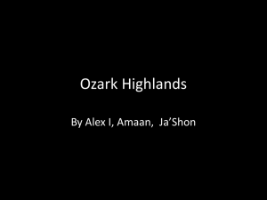 Ozark Highlands - Mrs.Nicodemus` Dream Team