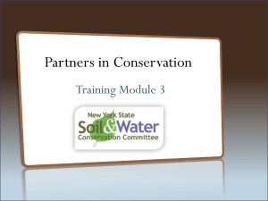 Module 3 - Soil and Water Conservation Committee