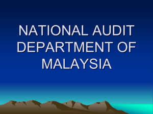 MALAYSIA - National Audit Office
