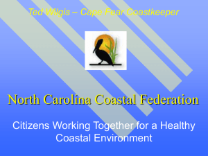 NC Coastal Federation Presentation