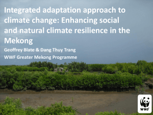 Trang,Integrated adaptation approach to climate change