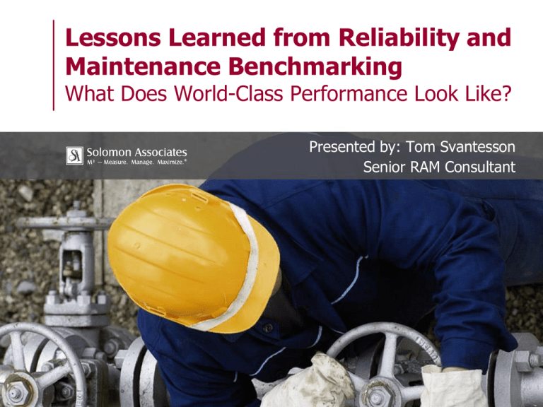 Maintenance