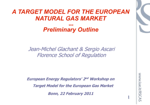 natural gas network regulation part 1 - tariffs