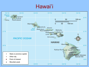 Hawai`i - Arizona Geographic Alliance