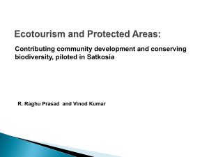 Ecotourism and Protected Areas: