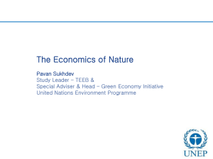 `Green Economy`…