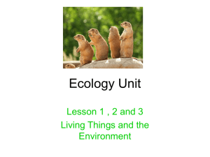 Ecology Unit