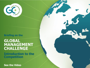 Products - Global Management Challenge Ghana