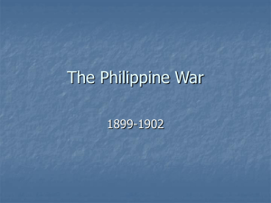 The Philippine Insurrection