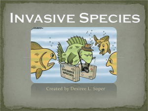 Invasive Species PowerPoint - Ithaca City School District