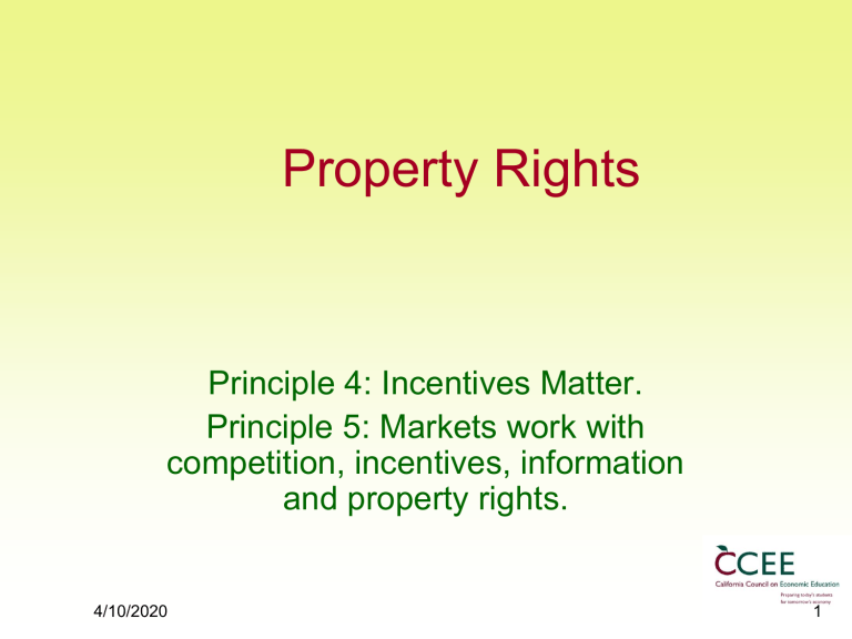 What Is Common Property Rights