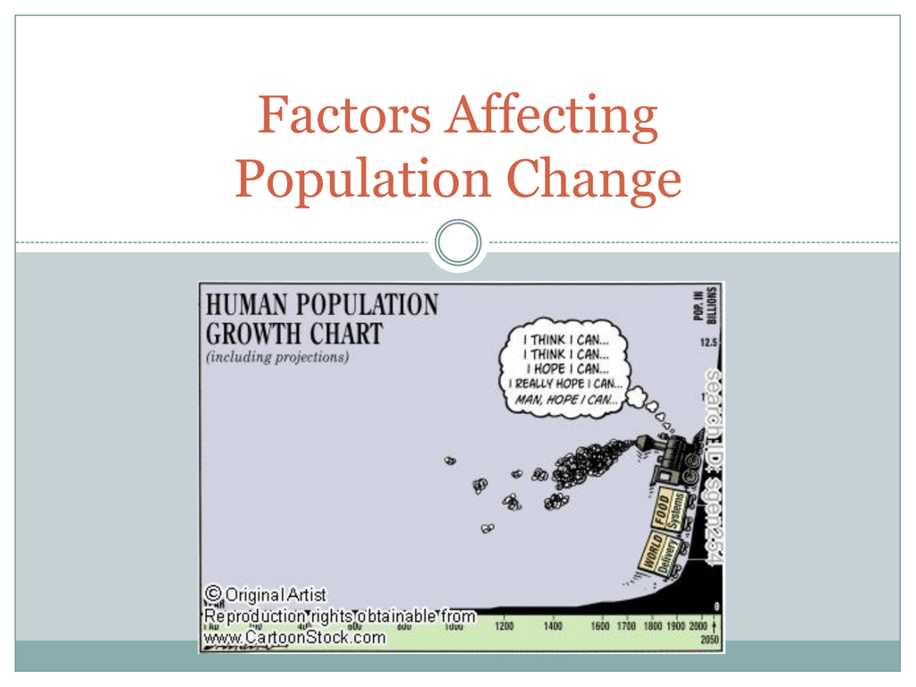 What Are The Factors Affecting The Population Growth