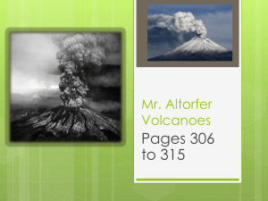 Mr. Altorfer Volcanoes - Fair Lawn Public Schools