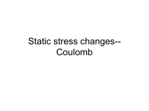 Static stress transfer.