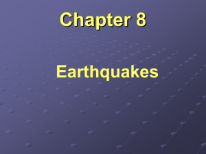 Earthquakes - Southern Local Schools