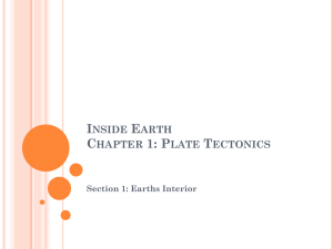 Earth`s Interior PowerPoint