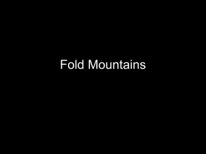 Fold Mountains (PowerPoint)