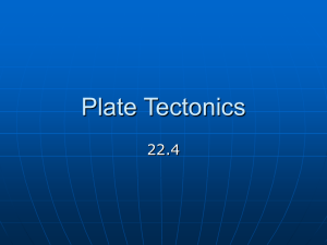 Plate Tectonics - Galena High School Library