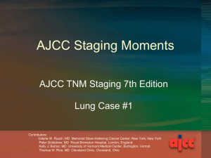 Staging Moments Lung Case 1