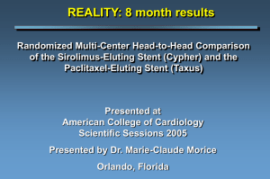 reality - Clinical Trial Results