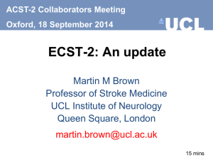 Martin Brown: ECST-2 update - the ACST