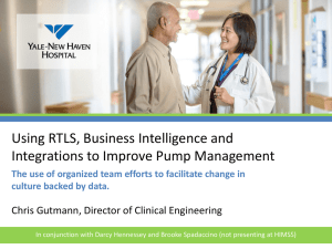 Using RTLS, Business Intelligence and Integrations to Improve