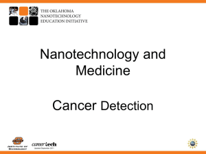 Nanotechnology and Medicine - Oklahoma Department of Career