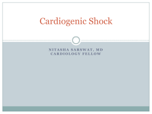 Cardiogenic Shock