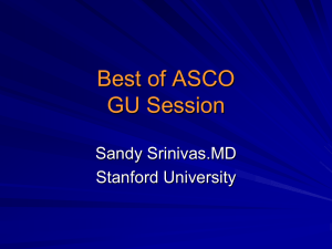 Best of ASCO GU Session