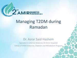 - 2nd Amiri Diabetes Conference 2014