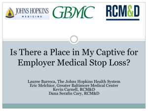 Employer Medical Stop Loss - Barreca - Cary - Carnell