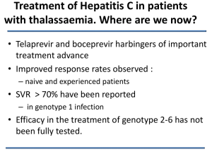 New protease inhibitors and direct acting antivirals for hepatitis C