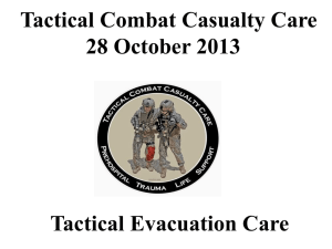 0203PP04 Tactical Evacuation Care