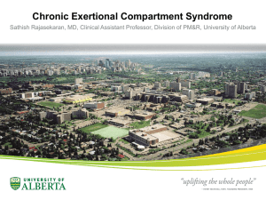 Chronic Exertional Compartment Syndrome