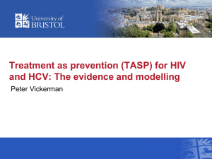 Modelling HIV and HCV treatment as prevention amongst