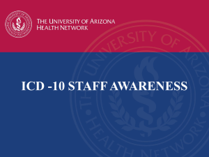 ICD-10 staff awareness
