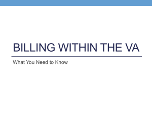 2014 Billing in the VA