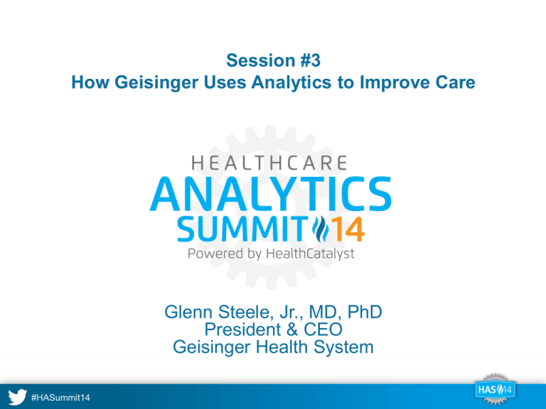 Slides Healthcare Analytics Summit