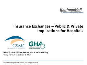 Public & Private Implications for Hospitals